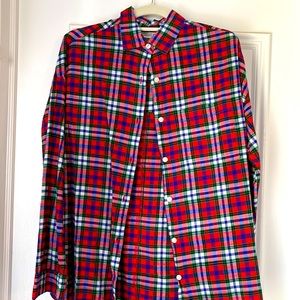 Old Navy Summer Weight Plaid Button Down